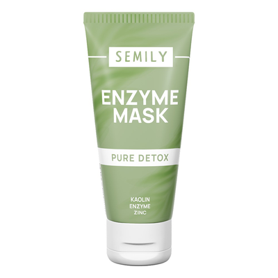 Маска для лица 50 мл с глиной энзимная